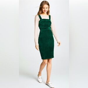 Amanda Uprichard stretchy corduroy jumper dress